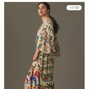 FARM Rio Multicolor Floral Maxi Dress
